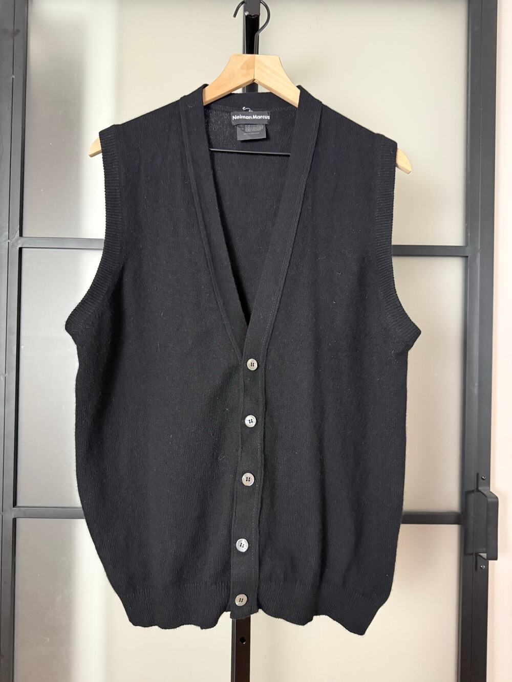 Vintage Neiman Marcus Men's Cashmere Sweater Vest XL
